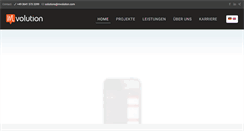 Desktop Screenshot of mvolution.com